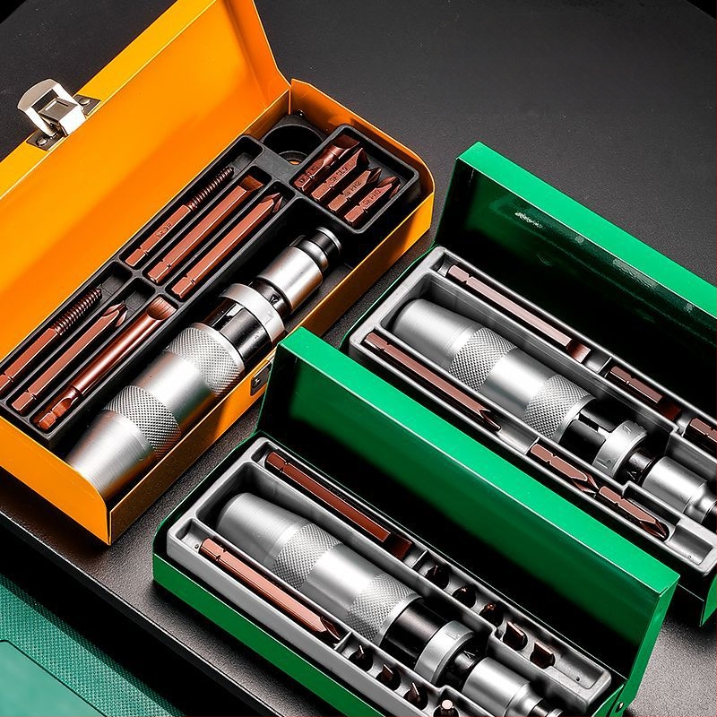 San kun ударна отвертка – мултифункционална, универсална, изработена от въглеродна стомана, за премахване на ръжда