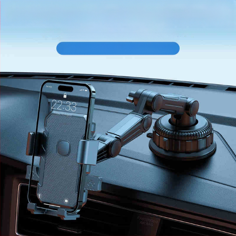 Универсален държач за телефон и навигация за автомобил с вакуумна основа за табло — Yiyi