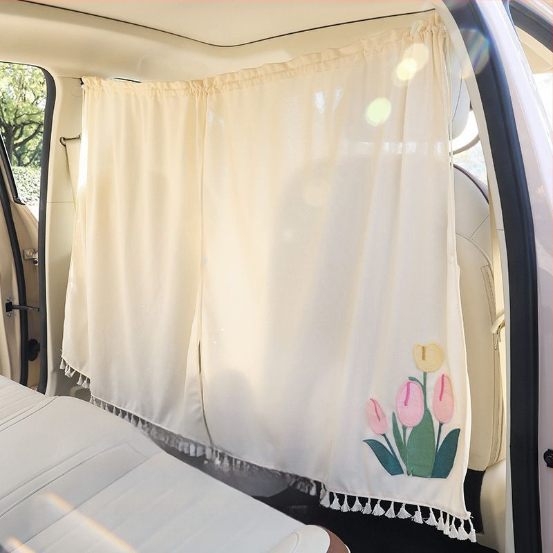 Autóablak magánélet-függöny szívókorongos rögzítéssel – vastag vászon, hőszigetelés, univerzális illeszkedés az előre részhez