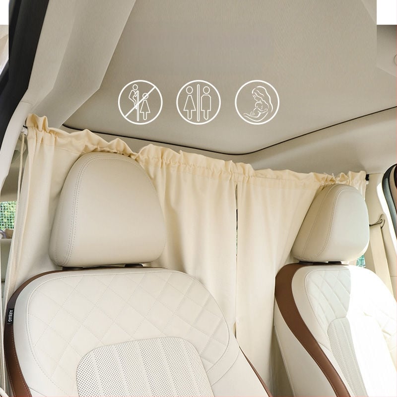 Autóablak magánélet-függöny szívókorongos rögzítéssel – vastag vászon, hőszigetelés, univerzális illeszkedés az előre részhez