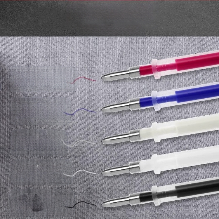 Augstas temperatūras izdzēšamā pildspalvas rezerves daļa ādas un audumu marķēšanai – 1.0 mm šķiedras platums, plastmasas materiāls, rūpnieciskā marķēšana