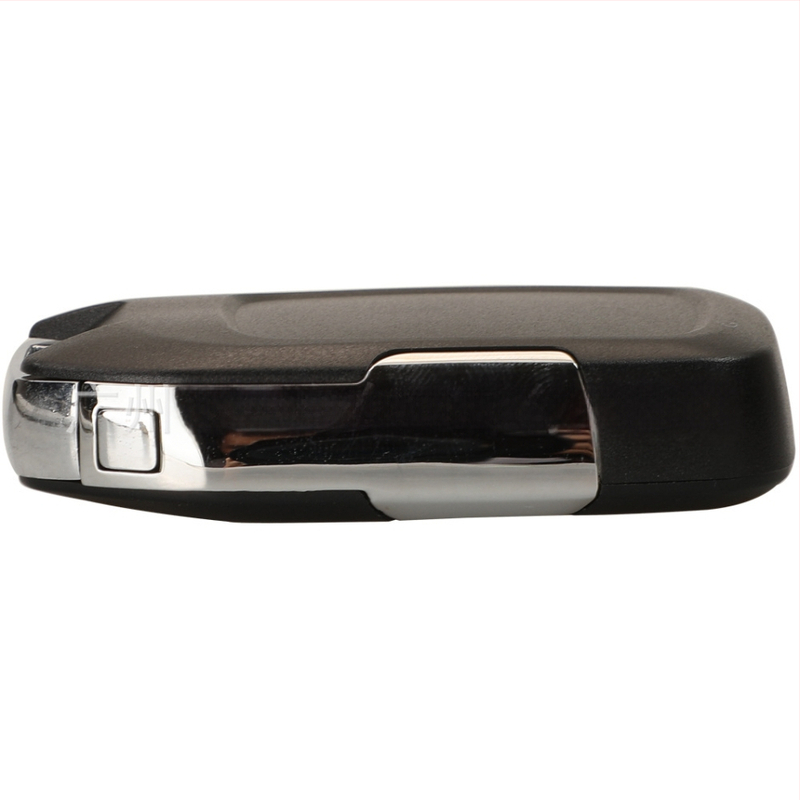 Chevrolet 3/4/5/6 gombos távkulcs, 315/433MHz HYQ1AA/EA; penge: réz + műanyag; tokozás: műanyag; súly 54.3 g