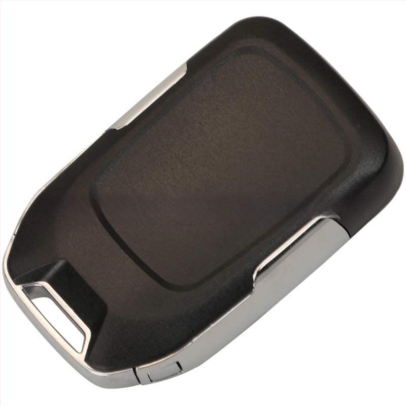 Chevrolet 3/4/5/6 gombos távkulcs, 315/433MHz HYQ1AA/EA; penge: réz + műanyag; tokozás: műanyag; súly 54.3 g