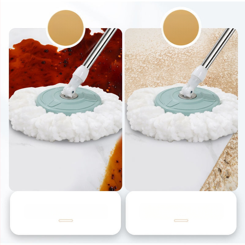 Kanta za mop s automatskim iscijeđivanjem i rotirajućim mehanizmom, mikrovlakna glava, teleskopska drška 90–120 cm, nehrđajući čelik, nosivost preko 10 kg, iscijeđenje 80–90%