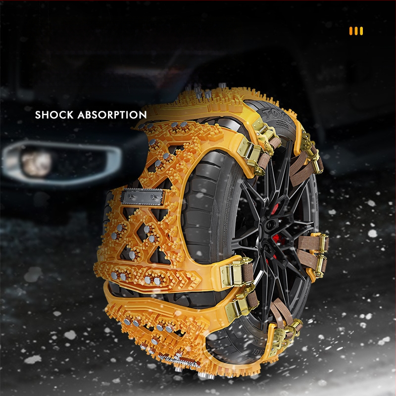 Lanturi de zăpadă pentru anvelope auto și SUV — universale, model 4030, greutate 0.7 kg, brand csxh