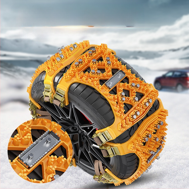 Lanturi de zăpadă pentru anvelope auto și SUV — universale, model 4030, greutate 0.7 kg, brand csxh