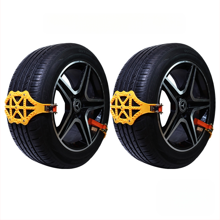 Snow Luton – Gumiabroncs anti-slip láncok Vans, autók és SUV-k számára; Anyag: gumi; Szélesség: 165–265 mm; Tömeg: 305 g/db; Testreszabható feldolgozás