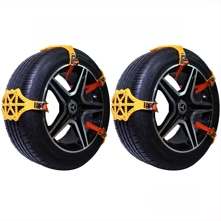 Snow Luton – Gumiabroncs anti-slip láncok Vans, autók és SUV-k számára; Anyag: gumi; Szélesség: 165–265 mm; Tömeg: 305 g/db; Testreszabható feldolgozás