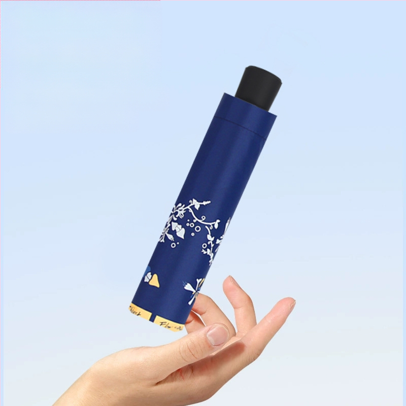 Ruoyu saulės skėtis su 10 plieno rėmų, UPF > 50, 190T audinys su vinilo danga, rankinis atidarymas uždarymas, sulankstomas