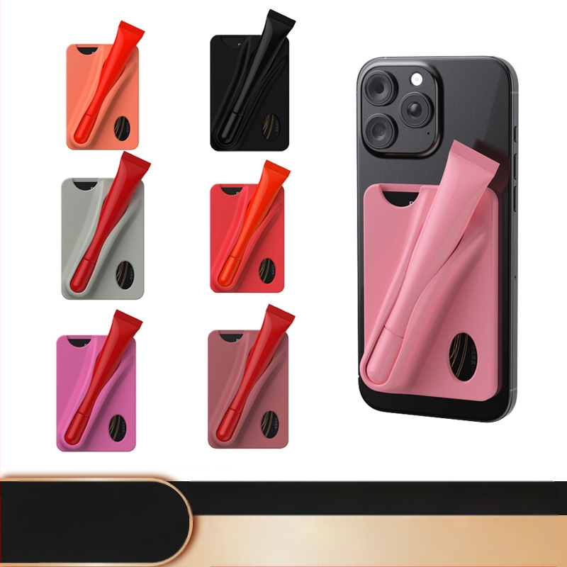 Θήκη για κραγιόν με θήκη για κάρτες και σιλικονούχο θήκη τηλεφώνου – φορητό, πολυλειτουργικό αξεσουάρ, Μοντέλο DX56899