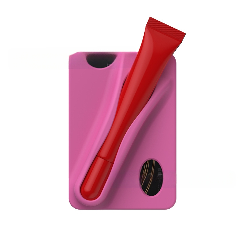 Θήκη για κραγιόν με θήκη για κάρτες και σιλικονούχο θήκη τηλεφώνου – φορητό, πολυλειτουργικό αξεσουάρ, Μοντέλο DX56899