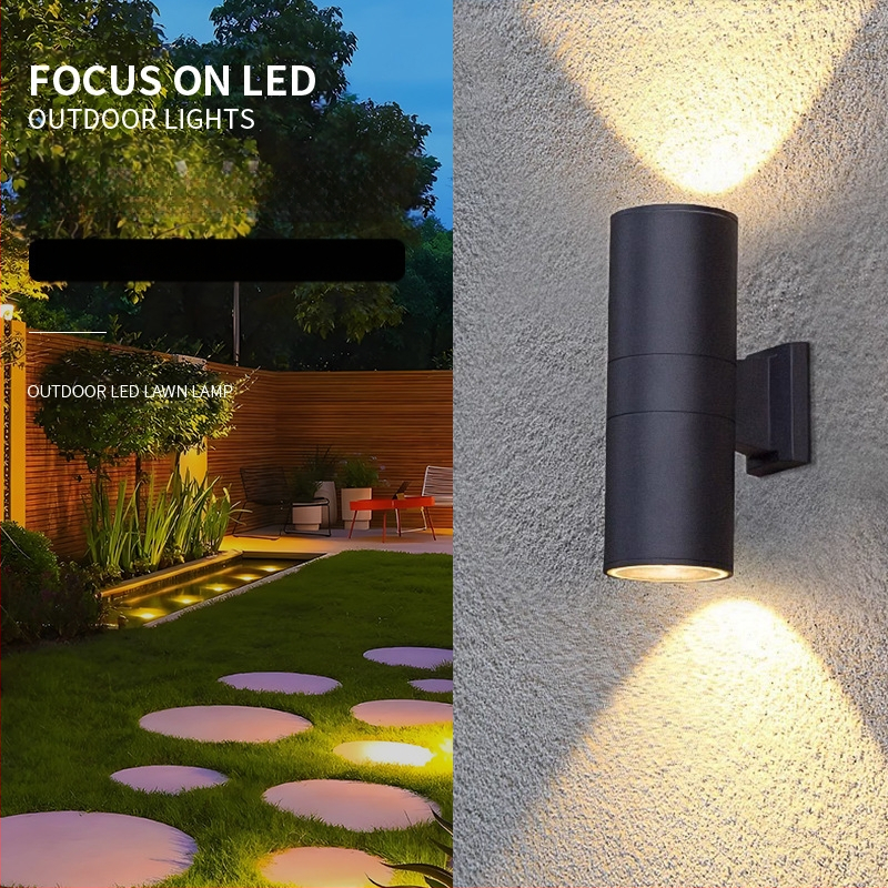 Lumină de perete exterior, 220V, 1200 lm, 2700–6500K, IP65, durată de viață 30.000 h