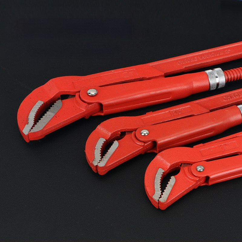 Set alata: kliješta za cijevi i ključ: okrugli ključ za cijevi, alat za instalaciju vodovoda, kliješta s orlovim kljunom