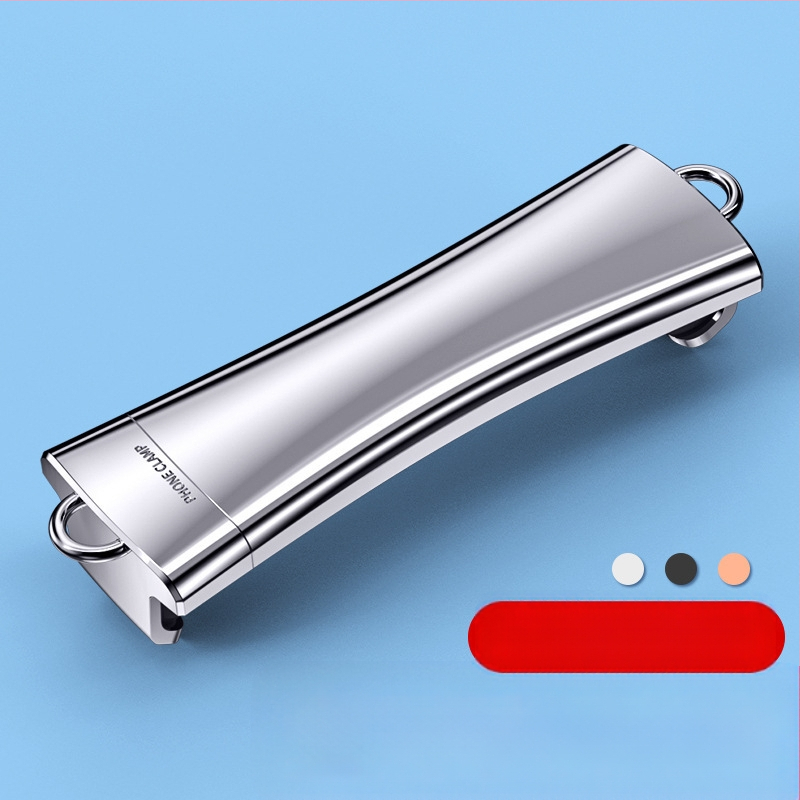 Lančić za mobitel od metala, prilagodljiv metalni kaiš, elektroplatirani završetak, unisex