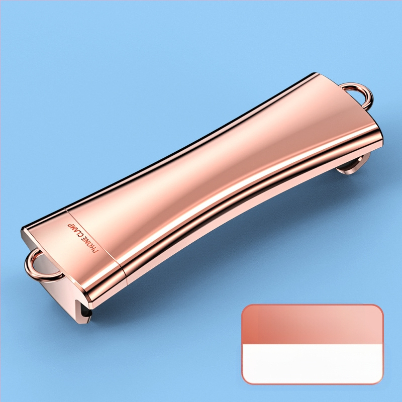 Lančić za mobitel od metala, prilagodljiv metalni kaiš, elektroplatirani završetak, unisex