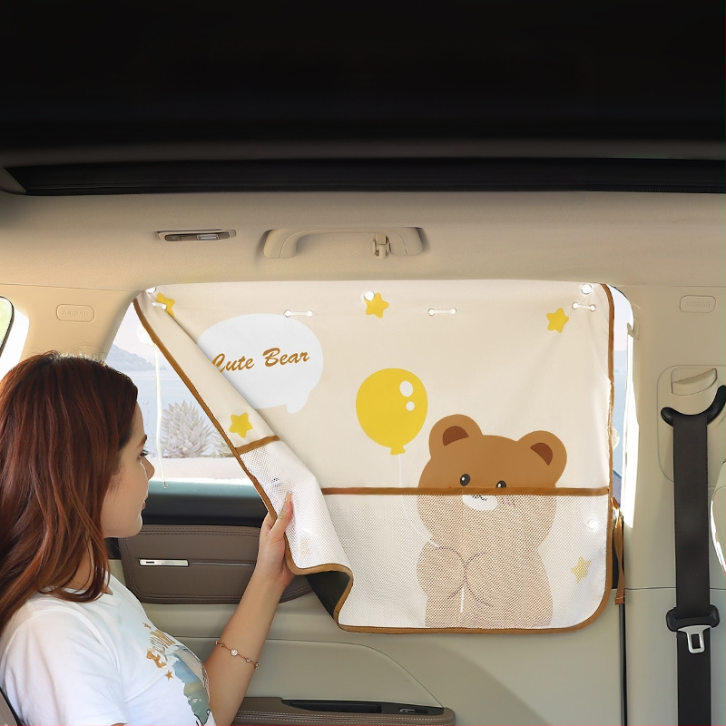 Κουρτίνα ηλιοπροστασίας αυτοκινήτου με αλουμινόφυλλο, απλή κρεμαστή κουρτίνα, συμβατή με Yu cen