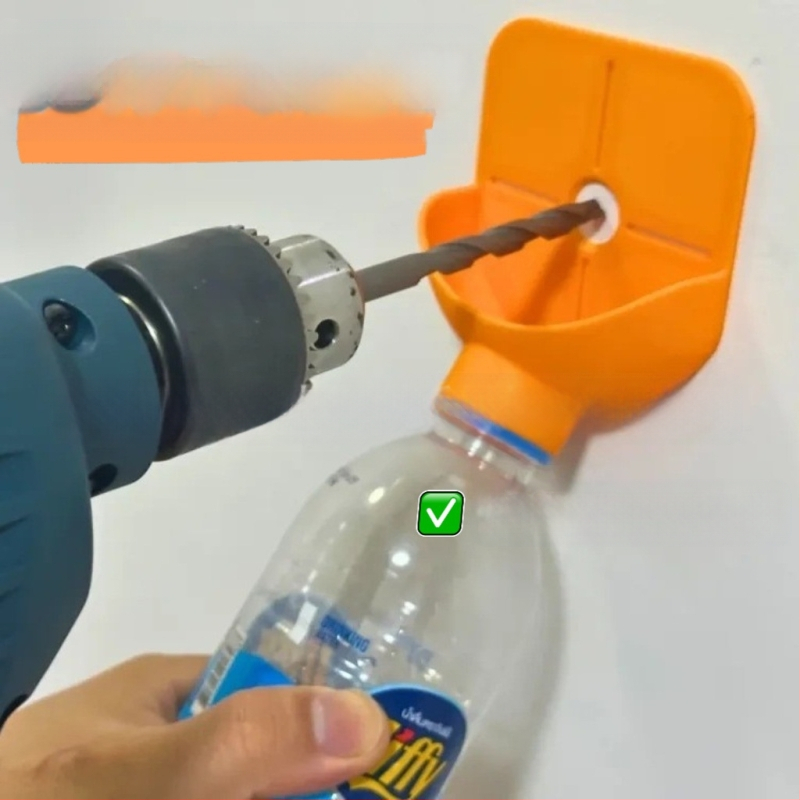 3D-τυπωμένος συλλέκτης σκόνης διάτρησης, τοίχο-στηριζόμενος, PLA υλικό, οδηγός σκόνης διάτρησης