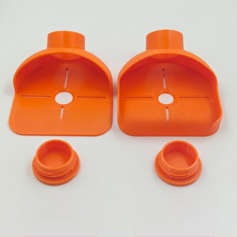 3D-τυπωμένος συλλέκτης σκόνης διάτρησης, τοίχο-στηριζόμενος, PLA υλικό, οδηγός σκόνης διάτρησης