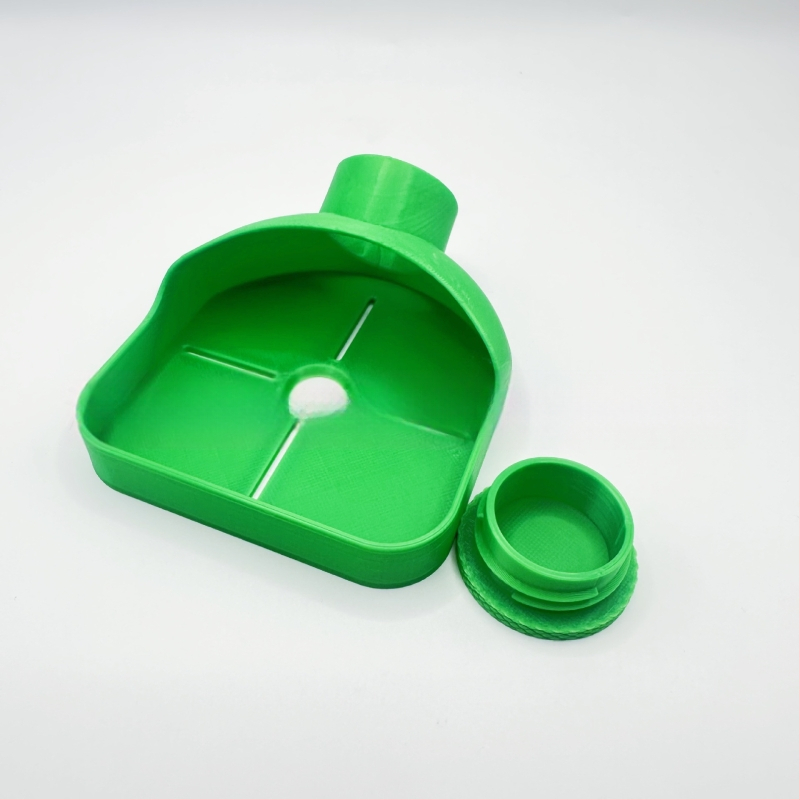 3D-τυπωμένος συλλέκτης σκόνης διάτρησης, τοίχο-στηριζόμενος, PLA υλικό, οδηγός σκόνης διάτρησης