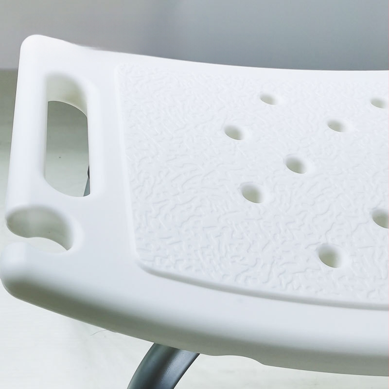 Senjorų vonios kėdė, pasukama, neslidžia, iš aliuminio lydinio, dušo kėdė, ne sulankstoma