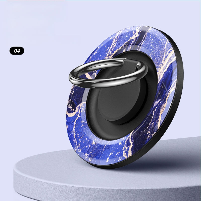 MagSafe suderinamas magnetinis telefono žiedinis laikiklis su pasukamu stalą – metalo-plastiko konstrukcija, prisitaikantis