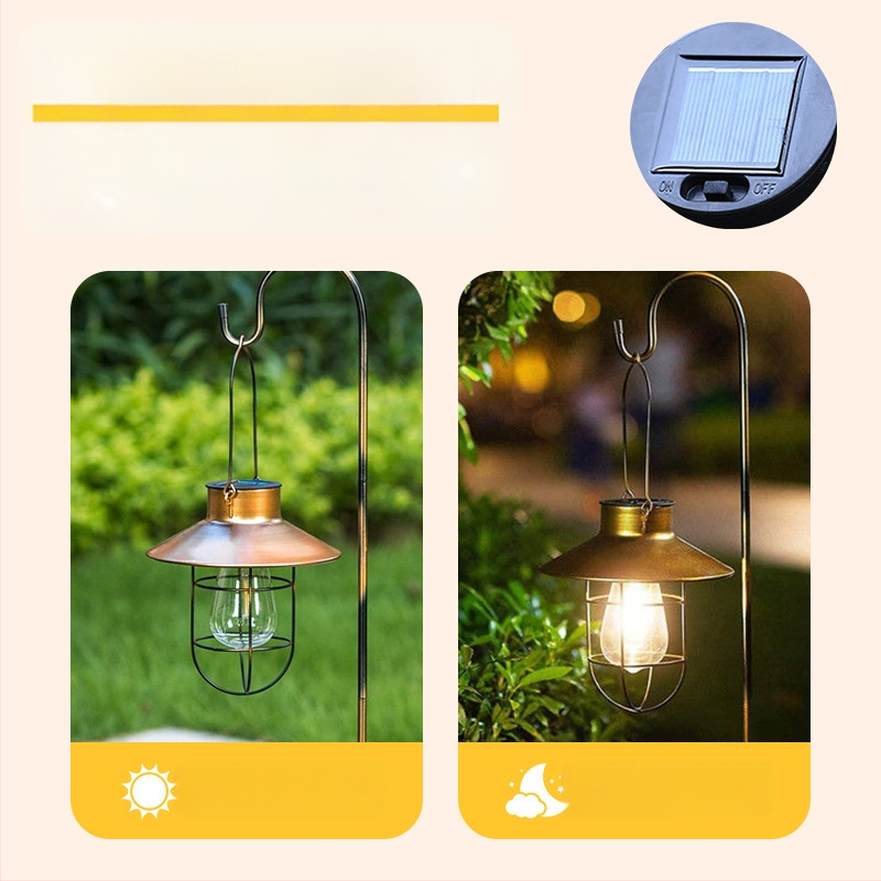 Saulės peizažo apšvietimas TY-K108, geležinis korpusas, LED, IP44