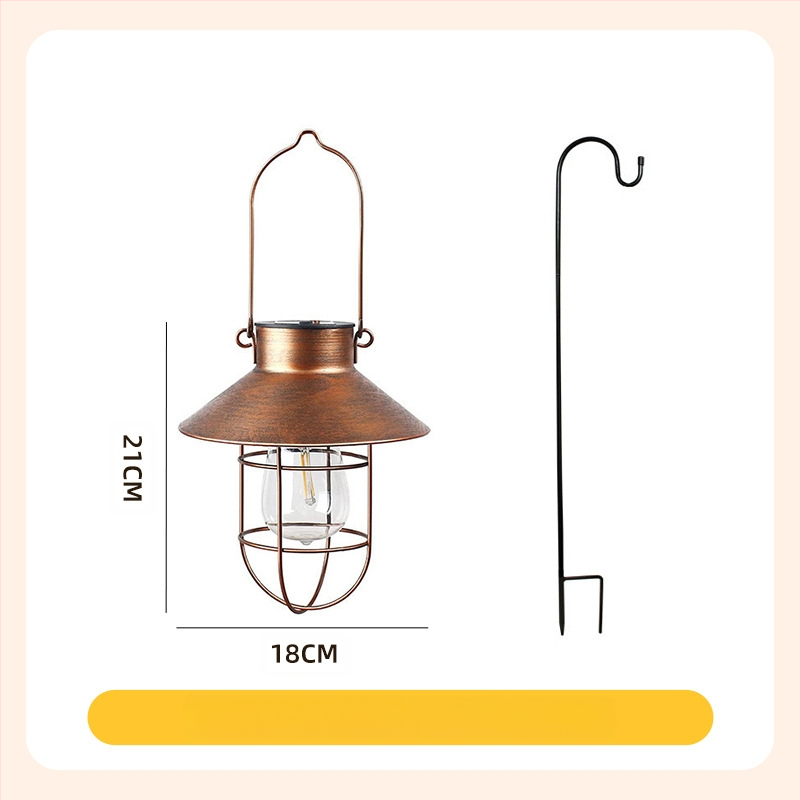 Saulės peizažo apšvietimas TY-K108, geležinis korpusas, LED, IP44