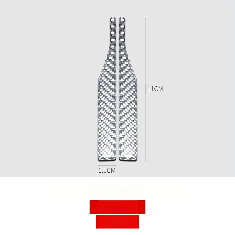 Mu mei road anglies pluošto automobilio galinio vaizdo veidrodėlio apsauginė juostelė, modelis MML-HSJ001