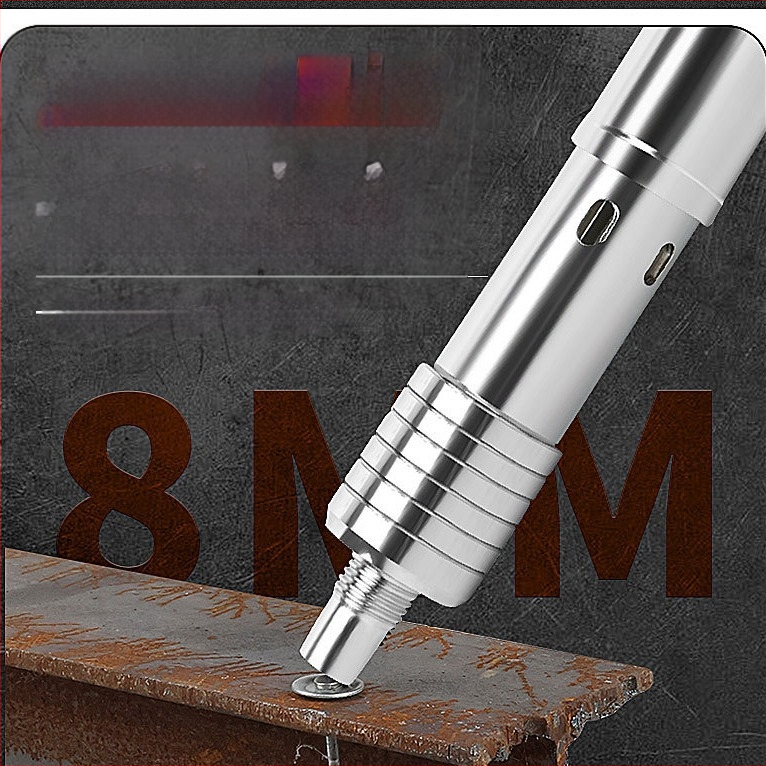 Пистолет за пирони за рамково строителство; стоманено тяло; ниско ниво на шум