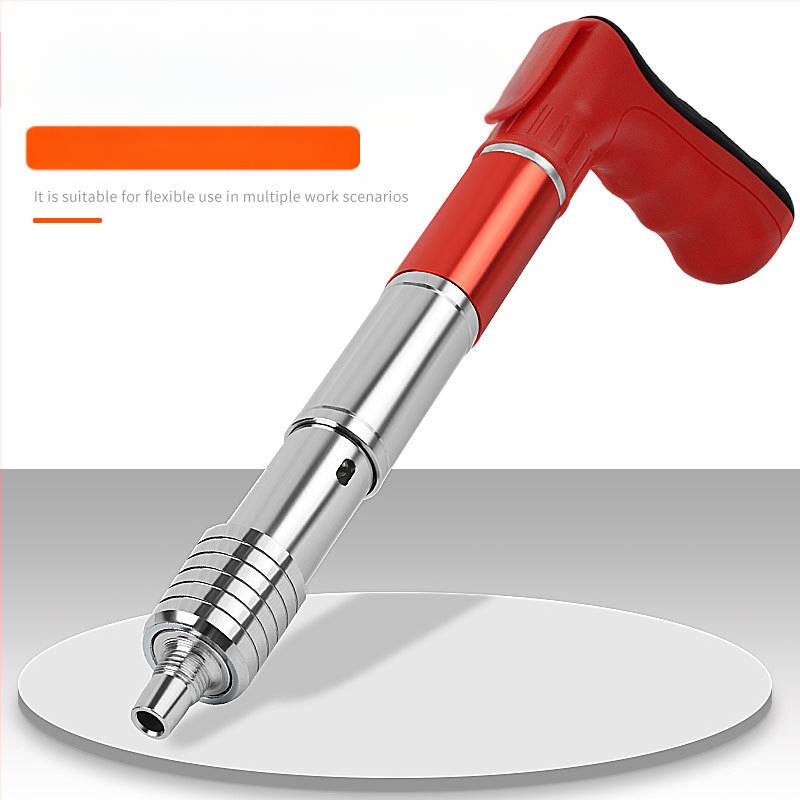 Пистолет за пирони за рамково строителство; стоманено тяло; ниско ниво на шум