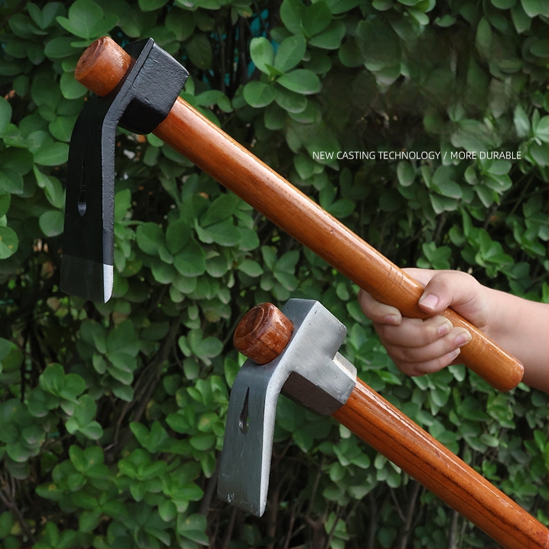 Sodo kastu iš mangano plieno, viso plieno tvirta konstrukcija, sustiprinta, žemės ūkiui, dvigubo naudojimo, skirta kasinėti žieminius bambuko ūglius