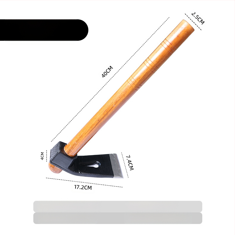 Sodo kastu iš mangano plieno, viso plieno tvirta konstrukcija, sustiprinta, žemės ūkiui, dvigubo naudojimo, skirta kasinėti žieminius bambuko ūglius
