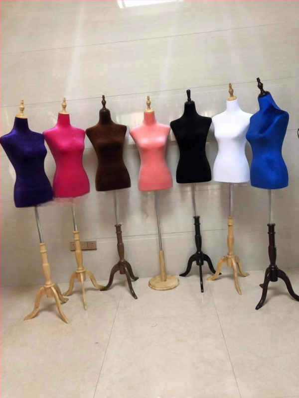 Пълноразмерен манекен за облекло, полиестерна прежда, подходящ за дамски дрехи, сватбени рокли, формално облекло и домашна декорация