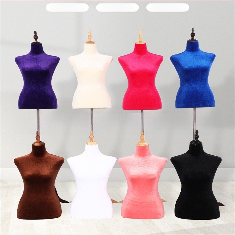 Пълноразмерен манекен за облекло, полиестерна прежда, подходящ за дамски дрехи, сватбени рокли, формално облекло и домашна декорация