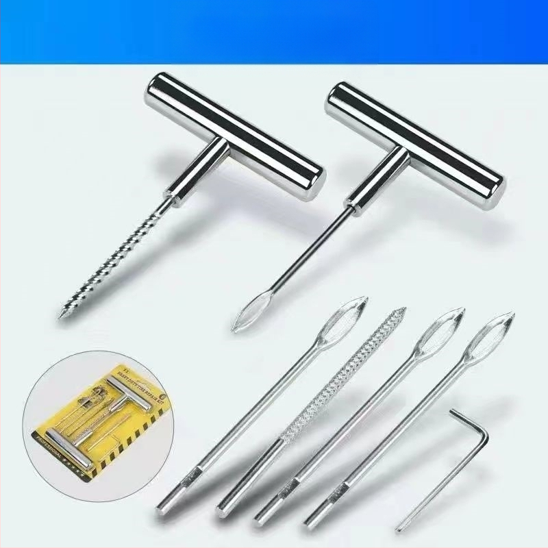 Käsitsi rehvi demonteerimise tööriist klambritega EV-dele ja mootorratastele, rehvi deflatsiooni tööriist