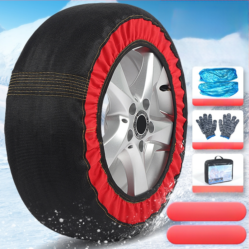 Peace and Peace téli gumi zoknik — csúszásmentes textil, testreszabható speciális autókhoz, súly 1–1,5 kg