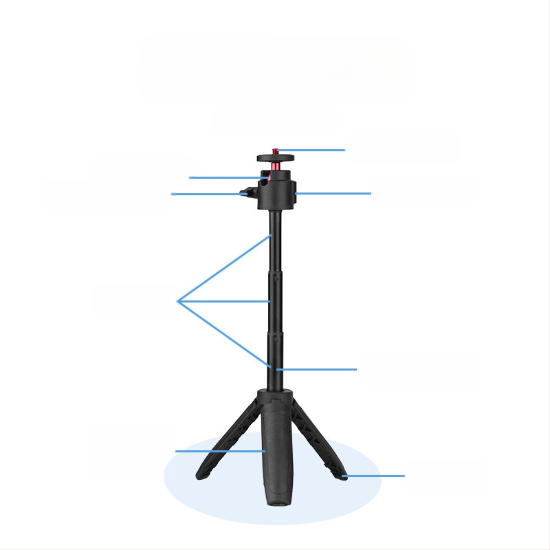 Držač/adapter za Action4/5 Pro – ručni selfie štapić i tripod za sportsku kameru, Pocket 3 proširenje, nosivost 1 kg, 3 sekcije