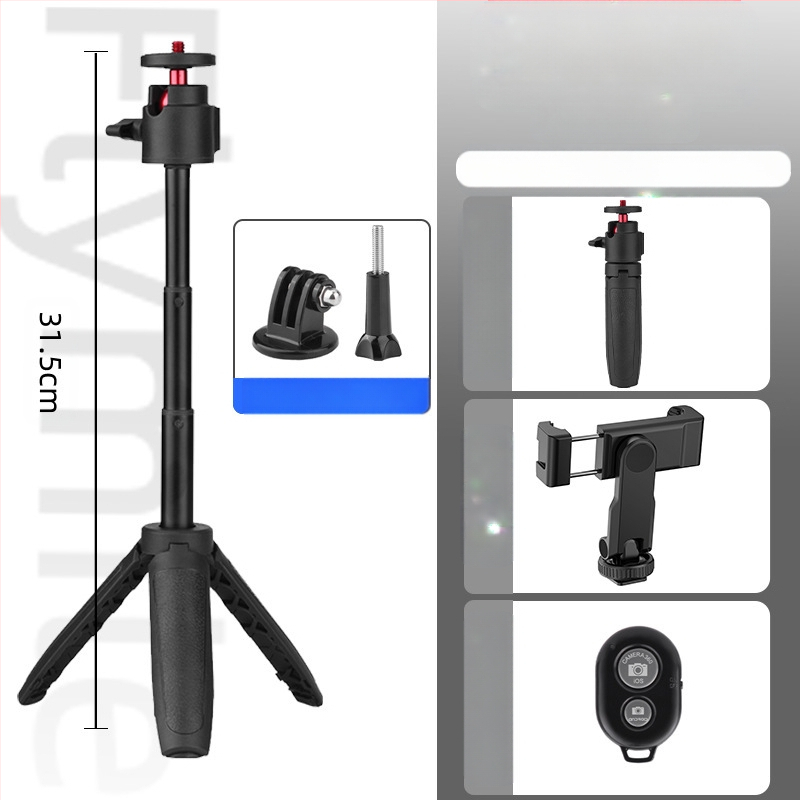 Držač/adapter za Action4/5 Pro – ručni selfie štapić i tripod za sportsku kameru, Pocket 3 proširenje, nosivost 1 kg, 3 sekcije