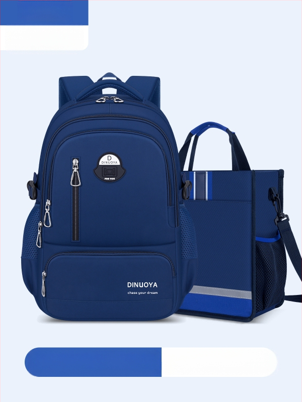 Ученическа раница за момчета, обем 36-55 л, Oxford плат, презрамки с въздушно подплатяване, устойчива на износване, за ежедневна употреба