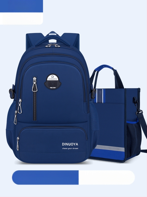 Ученическа раница за момчета, обем 36-55 л, Oxford плат, презрамки с въздушно подплатяване, устойчива на износване, за ежедневна употреба