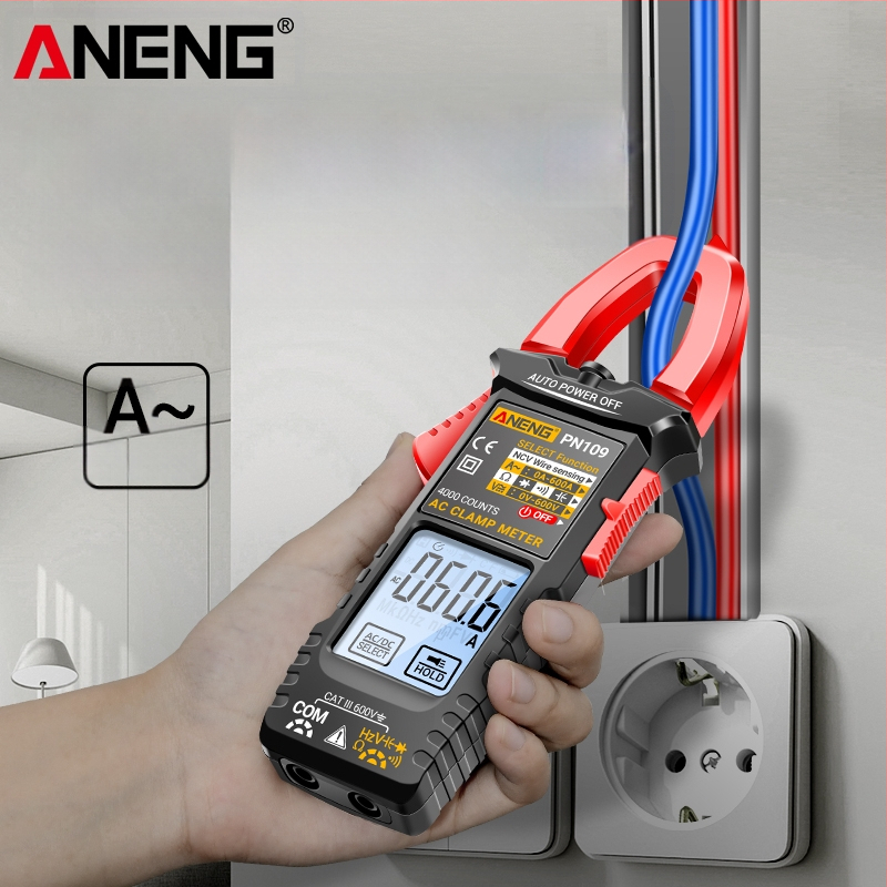 Visoko precizan digitalni kleštni mjerni uređaj za elektromontere – višenamjenski multimetar za AC/DC napetost i struju