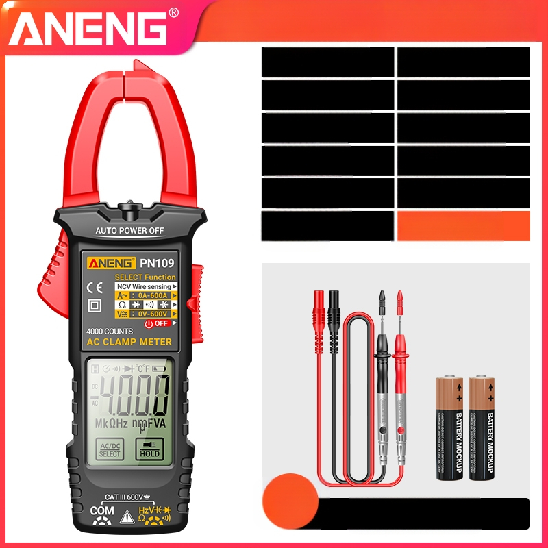Visoko precizan digitalni kleštni mjerni uređaj za elektromontere – višenamjenski multimetar za AC/DC napetost i struju