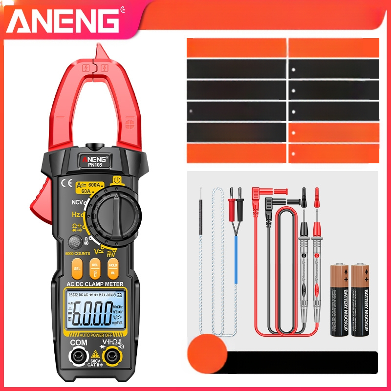 Visoko precizan digitalni kleštni mjerni uređaj za elektromontere – višenamjenski multimetar za AC/DC napetost i struju