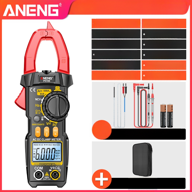 Visoko precizan digitalni kleštni mjerni uređaj za elektromontere – višenamjenski multimetar za AC/DC napetost i struju