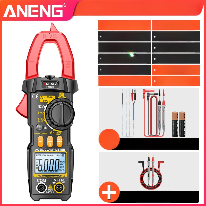 Visoko precizan digitalni kleštni mjerni uređaj za elektromontere – višenamjenski multimetar za AC/DC napetost i struju