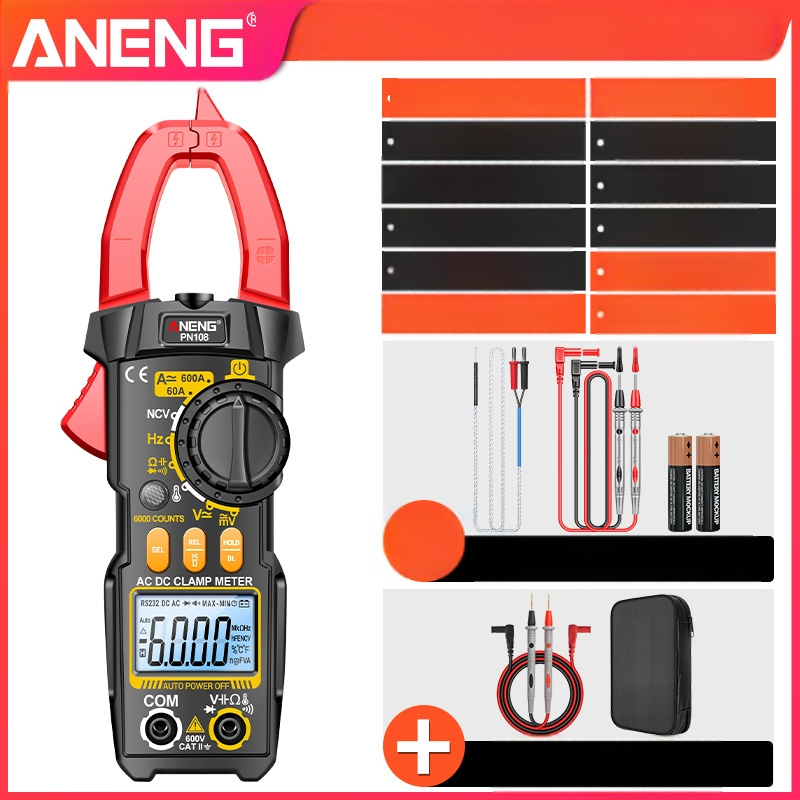 Visoko precizan digitalni kleštni mjerni uređaj za elektromontere – višenamjenski multimetar za AC/DC napetost i struju