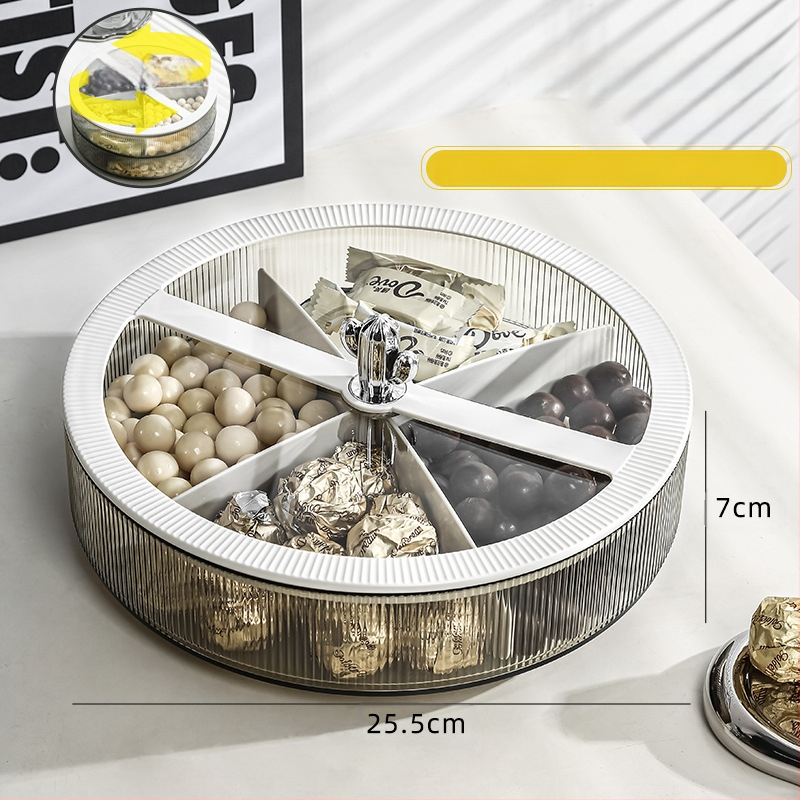 Multi-pie Akrilinė vaisių lėkštė namų naudojimui — retro stiliaus elegantiškas prabangos įspūdis, pirmosios klasės kokybė