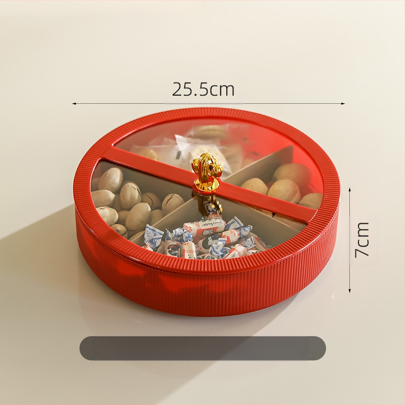 Multi-pie Akrilinė vaisių lėkštė namų naudojimui — retro stiliaus elegantiškas prabangos įspūdis, pirmosios klasės kokybė