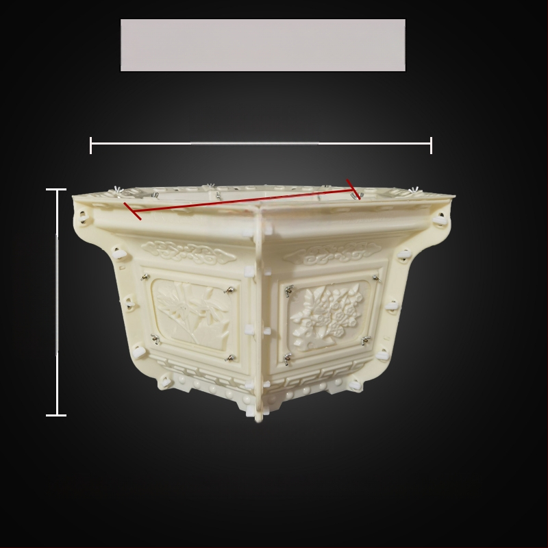 Formă hexagonală din plastic pentru ghivece din ciment – pentru amenajare DIY, model de ghiveci și șablon de construcție