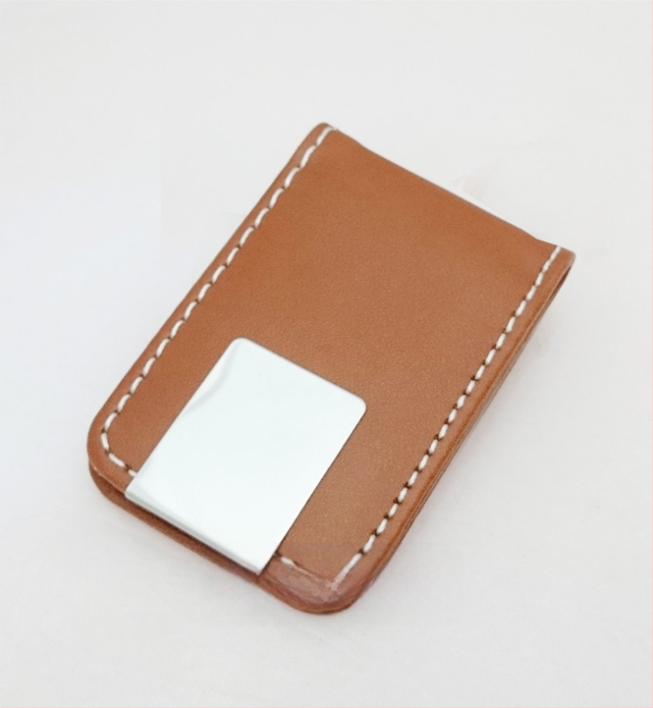 Magnetinis pinigų klipas, unisex, PU oda, 1 sulenkimas, ekspozicinis atidarymas, vertikalios kvadrato formos, modeliai HC-8833/HC-8844/HC-9090